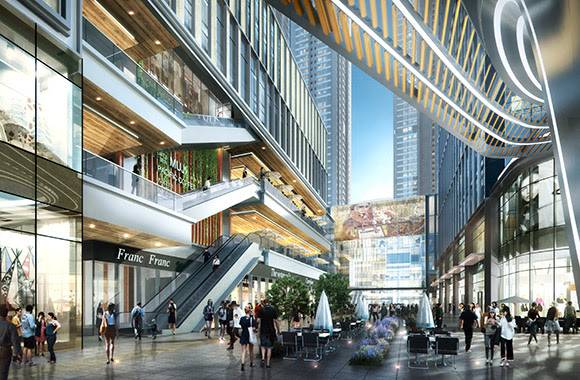 MixC Market Hall in Shenzhen by 10 DESIGN is anticipated to complete by Q3 2022
