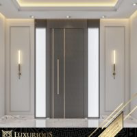 التصميم الداخلي لمدخل الفيلا