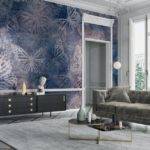 Inkiostro Bianco collaborate with artist Michelle Poonawalla for Goldenwall wallpaper collection
