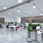 Losberger De Boer offers rapidly deployable structures to maintain social distancing