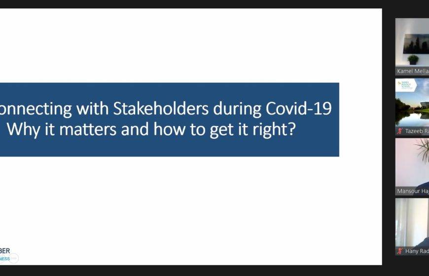 Businesses highlight importance of engaging with stakeholders during Covid-19