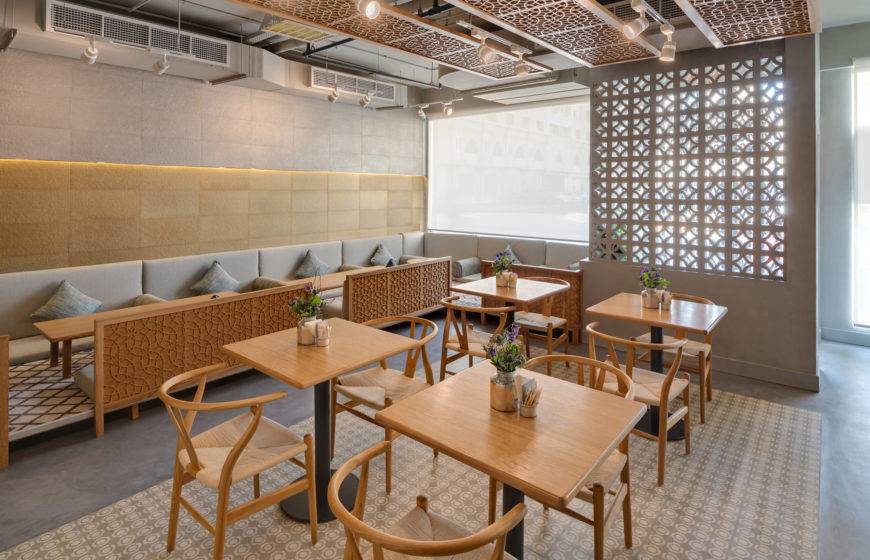 H2R Design gives a contemporary spin to Emirati restaurant Kraz in Sharjah