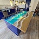 Check out this resin kitchen island by Wood Culture