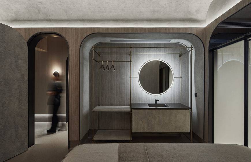 Green Massage in China by Vermilion Zhou Design Group is inspired by the beauty of the moon