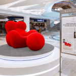 Italian Designer Gaetano Pesce’s iconic ‘UP’ chair on display at BurJuman