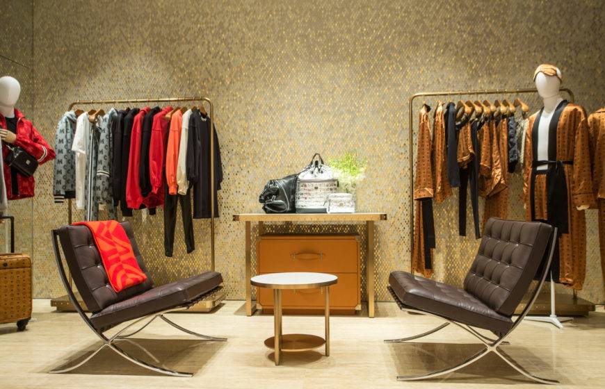 MCM Global’s first flagship store at The Dubai Mall is about vibrant earthy hues and gradient wall accents