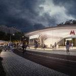 Zaha Hadid Architects wins competition to build Klenoviy Boulevard Station 2 in Moscow