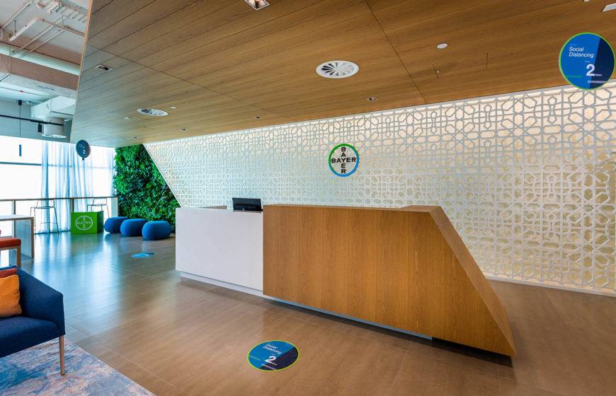 JLL implemented Activity Based Working (ABW) concept for Bayer’s new workspace in Dubai Science Park