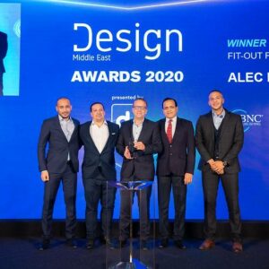ALEC FITOUT wins Fit-Out Firm of the Year at Design Middle East Awards 2020