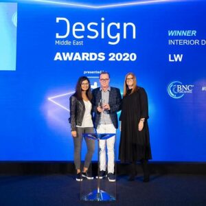 LW wins Interior Design Firm of the Year at Design Middle East Awards 2020