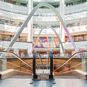 The Loop, Oasis Mall Dubai by DZ Design awarded Lighting Project of the Year at Design Middle East Awards 2020