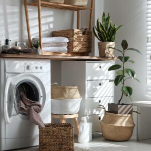 نصائح تجعل غرف الغسيل في المنزل مريحة وعملية