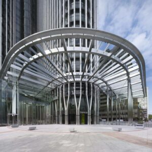 Bauporte Gulf launches tallest all-glass automatic revolving doors in the Middle East