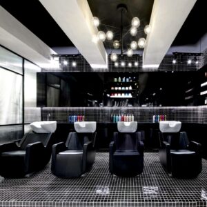 Brand Creative brings the fearless New York style to this salon at The Dubai Mall