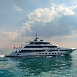 Mega-yacht Majesty 175 completes maiden sea trial