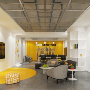 Influencer Nas Daily’s new Emirates Tower office designed by Kart Group is bold and beautiful!