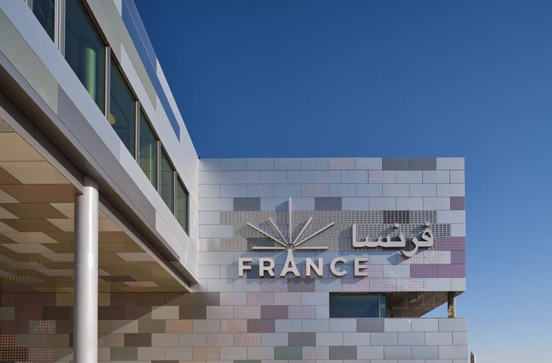 Construction of the French Pavilion at the Dubai World Expo is completed