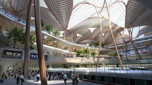 Grimshaw’s mangrove tree-inspired design wins Shenzhen transport competition