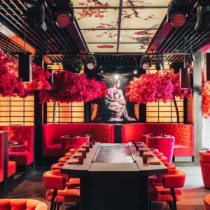 Nothing spells drama like red!