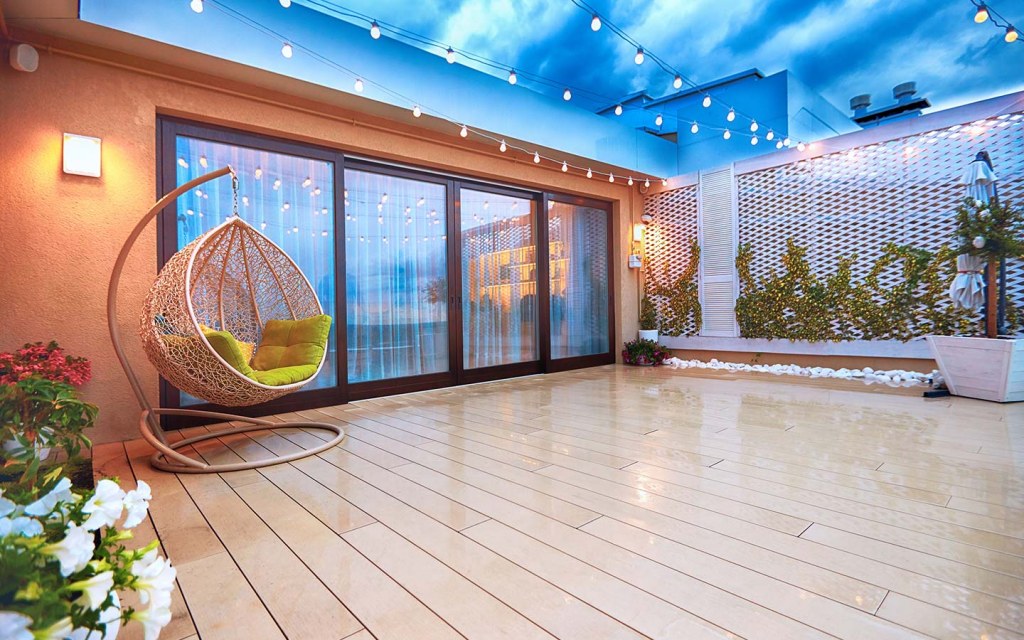 تصميم سطح منزل جلسة