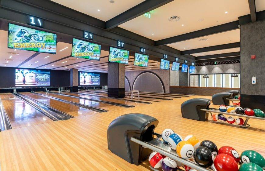 Havelock One completes the fit-out of Yalla! Bowling at Atyaf Mall, Riyadh; designed by Unick Consulting