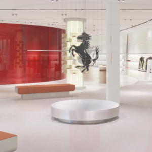 Sybarite designs the latest Ferrari store in Northern Italy