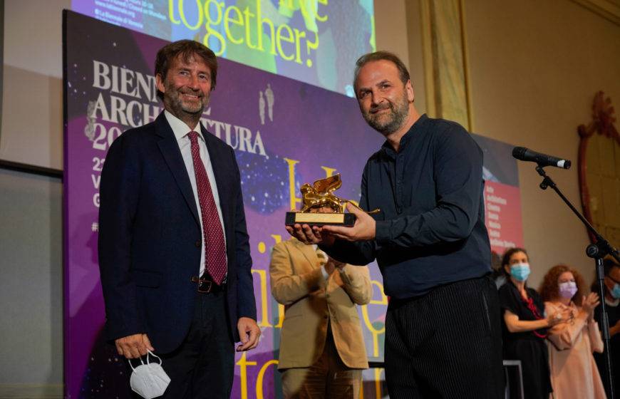 National Pavilion UAE wins Golden Lion Honorary Award