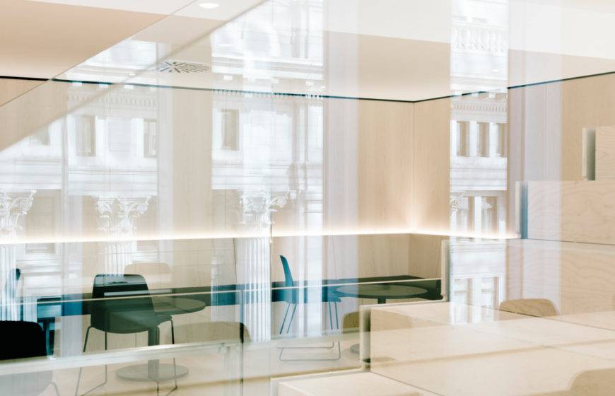 The richness of Montreal’s modern architectural legacy inspired the renovation of the Business Development Bank of Canada HQ