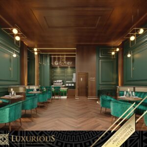 تصميم مطعم كلاسيك على الطراز الفرنسي في الخبر سيتي ووك 24 تصميم مطعم كلاسيك على الطراز الفرنسي في الخبر سيتي ووك