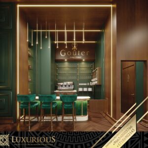 تصميم مطعم كلاسيك على الطراز الفرنسي في الخبر سيتي ووك 21 تصميم مطعم كلاسيك على الطراز الفرنسي في الخبر سيتي ووك