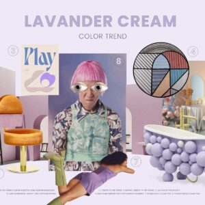 Lavender Cream | Color of the year 2023