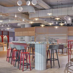 Summertown Interiors completes Picnic Square, Times Square Center’s food court refurbishment project