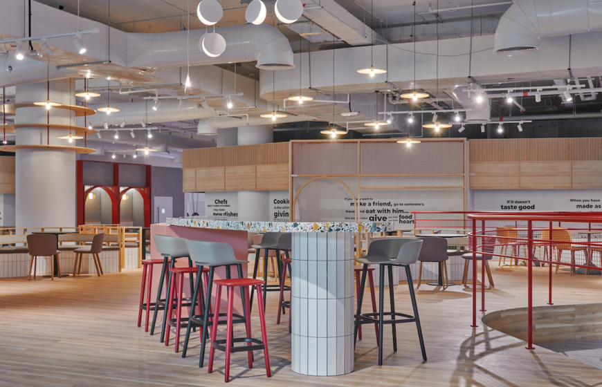 Summertown Interiors completes Picnic Square, Times Square Center’s food court refurbishment project