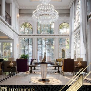 تصميم داخلي فيلا طراز كلاسيك في الدمام