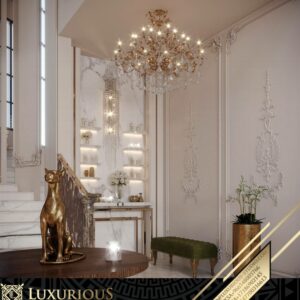 تصميم داخلي فيلا طراز كلاسيك في الدمام