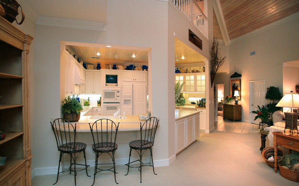 اغلاق المطبخ المفتوح