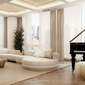 Trend Luxury Monochromatic Living Rooms I TRENDBOOK