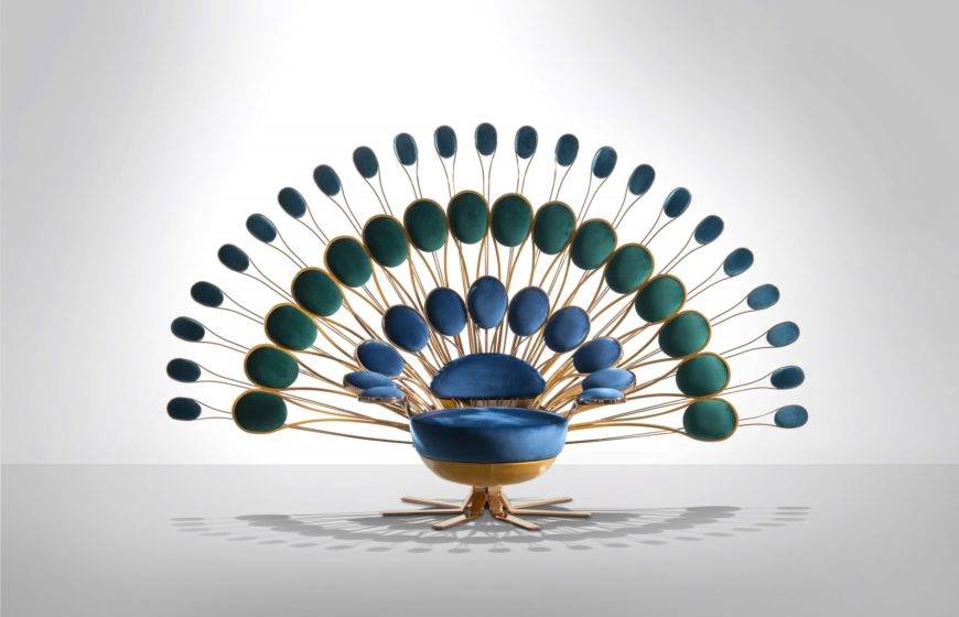 Visionnaire presents Il Pavone Throne at Expo 2020 Dubai