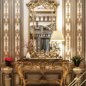 تصميم داخلي فيلا على طراز كلاسيك في الرياض