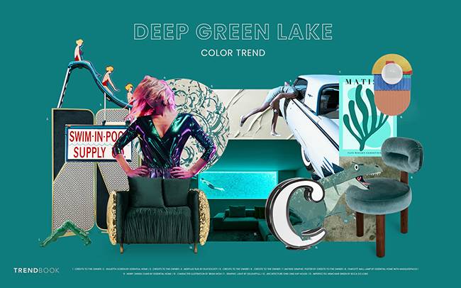 Deep Green Lake | Color Trend for 2023