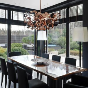 This private residence in Russia by INRE Design Studio is based on a contextual understanding