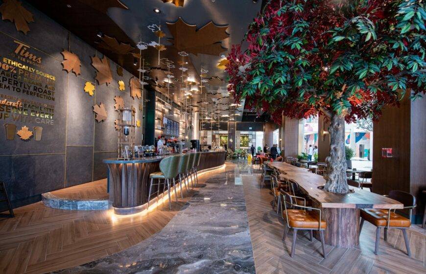 AG Café debuts its first exquisite Tim Hortons Coffee House at Dubai Hills Mall