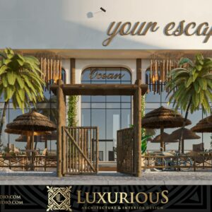 تصميم داخلي مطعم OCEAN