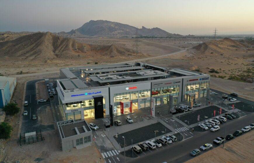 AMANA delivers a cutting-edge auto park in Al Ain using renewable energy