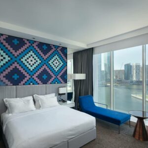 DZ Design uses Memphis style concept for refurbishment of the Pullman Dubai Downtown Hotel