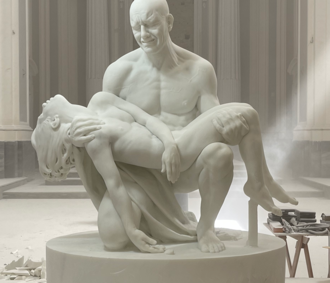 Meet the man who sculpted The Pope – JAGO