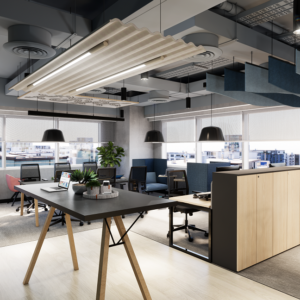 New Acoulite office design by KPS is built on human-centric approach