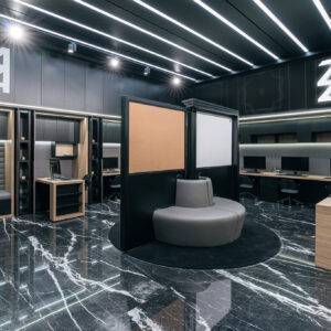 Zaza Interior Design’s office doubles up as a social space!