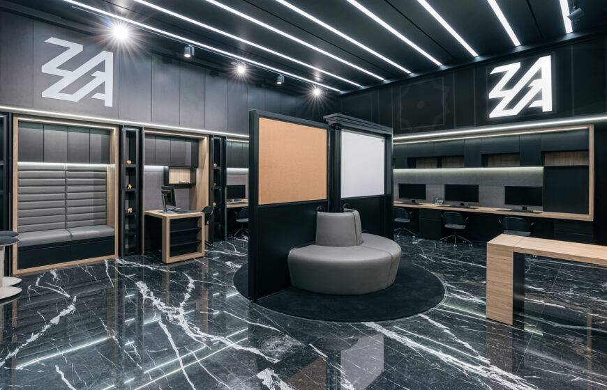 Zaza Interior Design’s office doubles up as a social space!