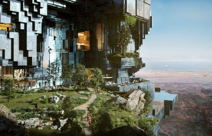 HRH Crown Prince Mohammed bin Salman announces designs for ‘THE LINE’, the city of the future in NEOM